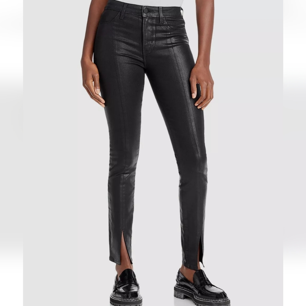L Agence Skinny Black Jean